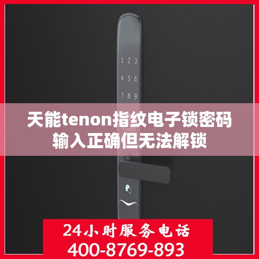 天能tenon指纹电子锁密码输入正确但无法解锁