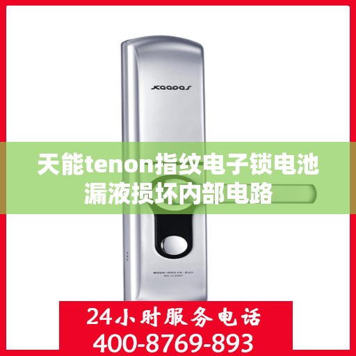 天能tenon指纹电子锁电池漏液损坏内部电路