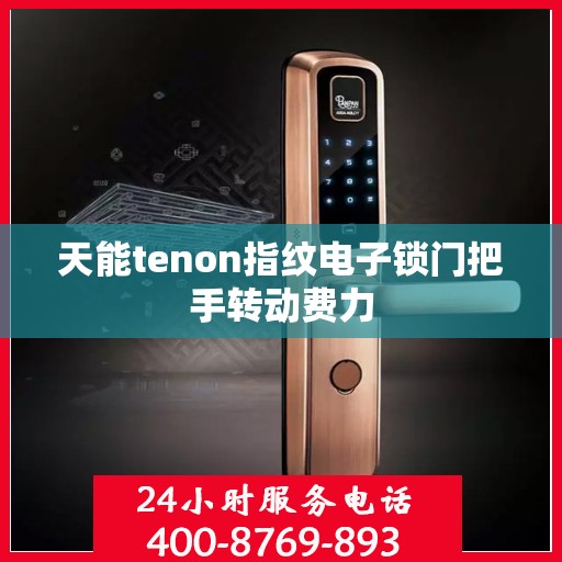 天能tenon指纹电子锁门把手转动费力