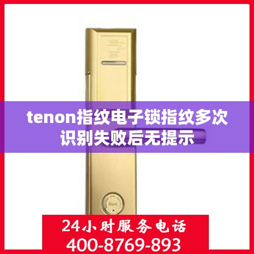 tenon指纹电子锁指纹多次识别失败后无提示