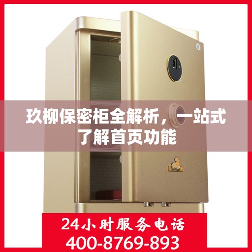 玖柳保密柜全解析，一站式了解首页功能