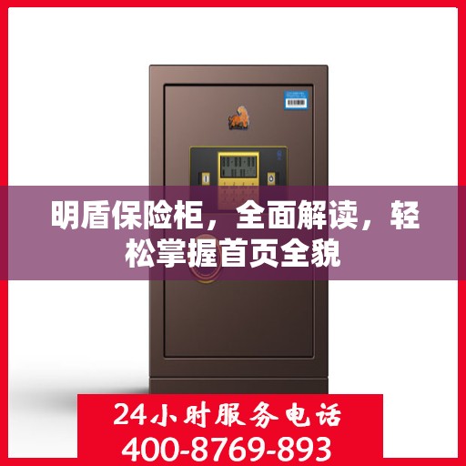 明盾保险柜，全面解读，轻松掌握首页全貌