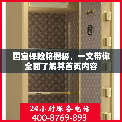 国宝保险箱揭秘，一文带你全面了解其首页内容