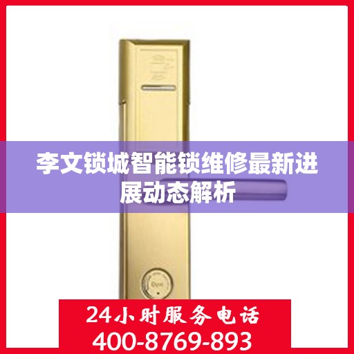 李文锁城智能锁维修最新进展动态解析