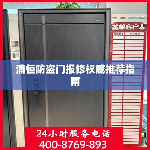 浦恒防盗门报修权威推荐指南