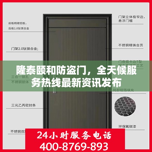 隆泰颐和防盗门，全天候服务热线最新资讯发布