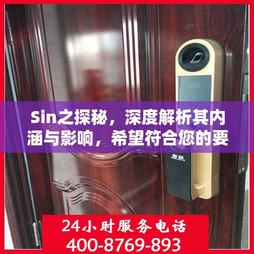 Sin之探秘，深度解析其内涵与影响，希望符合您的要求，您也可酌情调整。
