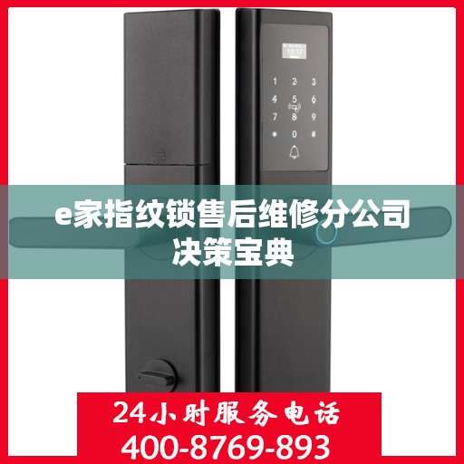 e家指纹锁售后维修分公司决策宝典