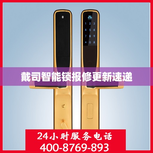戴司智能锁报修更新速递