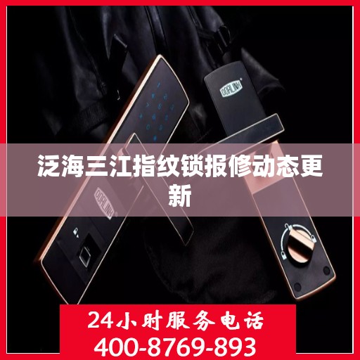 泛海三江指纹锁报修动态更新