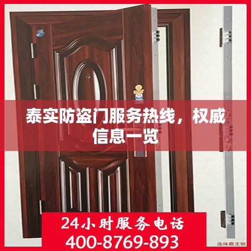 泰实防盗门服务热线，权威信息一览