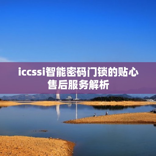 iccssi智能密码门锁的贴心售后服务解析
